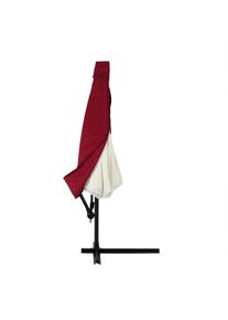 Deuba Parasolhoes Rood 3m