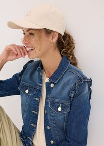 Cap aus 100% Baumwolle, beige, Gr&ouml;&szlig;e Onesize, mit Baumwolle, bonprix