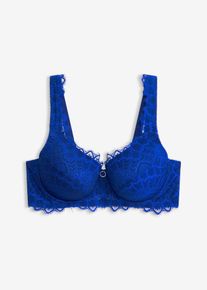 Schalen-BH mit goldenen Details, blau, Gr&ouml;&szlig;e 105E, bonprix