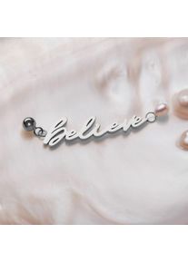 Holzkern Charms Femme Argent et Perle