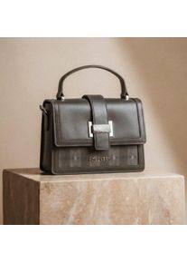 Holzkern Handbag Uniqase Unfolding (Maple/Silver) Shoulder Bag