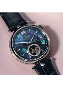 Holzkern; Wood Watch Opaline (nacre/silver), Women, Natural wood