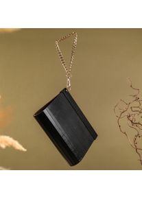 Holzkern Handv&auml;skor Uniqase Chinira VEGAN (Svart l&ouml;nn) Clutch Bag