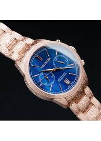 Holzkern; Wood Watch Insigna (nacre/rose gold), Men, Natural wood