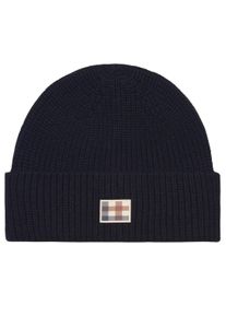 Aquascutum Unisex Active Wool Blend muts voor volwassenen (Zwart)