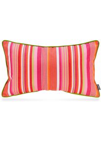 HOCK Dekokissen H.O.C.K. "Yucatan Stripes", bunt (alt pink, pastellpink, pink rose, pink, gemustert gestreift), B:50cm H:10cm L:30cm, Polyacryl (dralon), Dekokissen_Sitzkissen_Kissenh&uuml;llen, Dekokissen