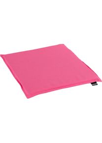 HOCK Sitzkissen H.O.C.K. "Caribe 2cm", pink (pink, unifarben), B:35cm H:2cm L:35cm, Polyacryl (dralon), Dekokissen_Sitzkissen_Kissenh&uuml;llen, Sitzkissen, Outdoor geeignet - Kissenh&ouml;he 2cm