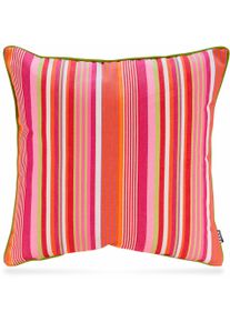HOCK Dekokissen H.O.C.K. "Yucatan Stripes", bunt (alt pink, pastellpink, pink, bedruckt gestreift), B:50cm H:10cm L:50cm, Polyacryl (dralon), Dekokissen_Sitzkissen_Kissenh&uuml;llen, Dekokissen, mit attraktivem Streifendesign, Kissenh&uuml;lle mit F&uuml;llung, 1 St&uuml;ck