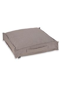 HOCK Sitzkissen H.O.C.K. "Caribe", grau (taupe, unifarben), B:50cm H:10cm L:50cm, Polyacryl (dralon), Dekokissen_Sitzkissen_Kissenh&uuml;llen, Sitzkissen
