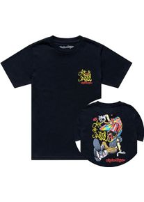 Troy Lee Designs Heritage, t-shirt jovem , cor: Preto , tamanho: XL
