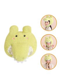 Alligator Headgear Cute Cartoon Animal Hat For Kids Soft Comfortable Photo Props Party Costume Festival Birthday Wedding