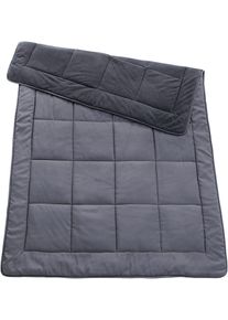 bonprix Bettdecke Polar Fleece, grau, Gr.200x200 cm, Bettdecke aus Fleece