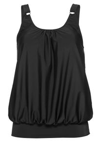 feel good Damen Tankini-Oberteil mit Elastik-Bund in schwarz ,Gr&ouml;&szlig;e 48D, Witt, 80% Polyamid, 20% Elasthan