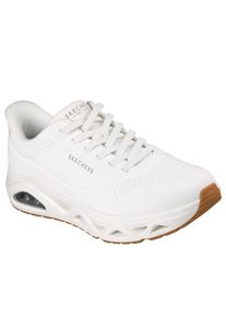 Slip-On Sneaker Skechers "UNO GLIDE-STEP-GLIDE ON AIR", Herren, Gr. 48,5, Textil, wei&szlig;, Lederimitat, Schuhe Slip-On Sneaker, Schn&uuml;rschuh, Freizeitschuh mit Handsfree Slip-Ins Technologie