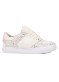 Sneaker DC Shoes "Onyx", Damen, Gr. 9(40,5), sanftes wei&szlig;, Obermaterial:89, 4% Leder, 1, 8% Synthetik, 8, 8% Polyester., Schuhe Sneaker
