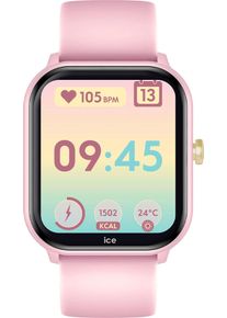 Ice Watch Smartwatch ICE-WATCH "ICE smart junior 2.0", rosa (rosa, rosa), Smartwatches, Smartwatch, Armbanduhr, M&auml;dchenuhr, Kinderuhr, Silikonarmband, Spiele, Sportprofil