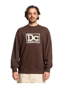 Sweatshirt DC Shoes "Tribute", Herren, Gr. S, braun (coffee bean), Obermaterial: 55% Baumwolle, 25% Baumwolle, 20% Polyester., Sweatshirts Sweatshirt