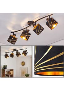 hofstein Alsen ceiling spotlight, 4-light ceiling light with rotating shades, 81 cm length Modern Scandinavian style for dining room and living room, E14 sockets, each up to 25 Watt