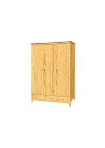 Mid.you , Naturfarben , Holz , Kiefer,Kiefer , massiv,massiv , 4 F&auml;cher , 2 Schublade(n) Schubladen , 144x190x58 cm ,