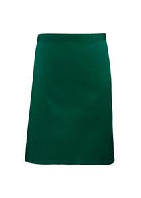 Premier Unisex Volwassenencollectie Halflang Taille Schort (Fles groen)