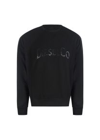 Diesel Heren Monotone Logo Sweatshirt (Zwart)