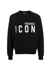 DSquared2 Uniseks Adult Cool Icon Logo Sweatshirt (Zwart)