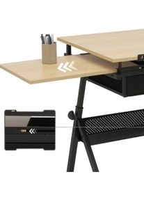 Drafting Table Versatile Drafting Table with Drawers Art Desk with Drawers Ergonomic Painting Desk with Storage Sturdy