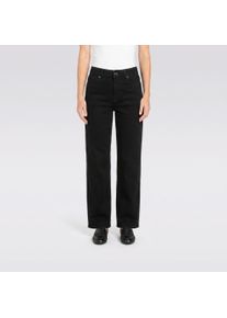 Bequeme Jeans MAC "Gracia", Damen, Gr. 48, L&auml;nge 30, schwarzton, Denim/Jeans, Obermaterial: 98% Baumwolle, 2% Elasthan, comfort fit kn&ouml;chellang, Jeans Bequeme Jeans