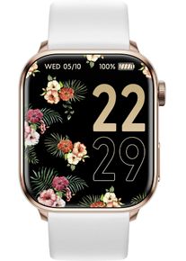 Ice Watch Smartwatch ICE-WATCH "ICE smart 2.0", wei&szlig; (wei&szlig;, wei&szlig;), Smartwatches, Damen, Smartwatch, Armbanduhr, Damenuhr, Silikonarmband, Bluetooth