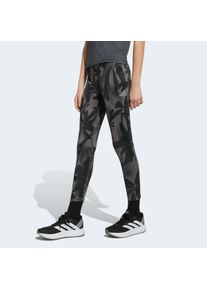 Trainingstights adidas Sportswear "SPORT ICONS 7/8 LEGGINGS, ALLOVER-PRINT", M&auml;dchen, Gr. 170, N-Gr, grau (schwarz, grau four, grau three,), Obermaterial: 89% Polyester, 11% Elasthan, 7/8-L&auml;nge, Hosen Trainingstights