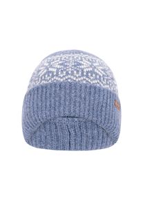 Trespass Unisex Volwassen Kailer Fair Isle Gebreide Muts (Blauwe Tint)