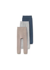 Tchibo - 3 k&ouml;t&ouml;tt gyermek leggings - f&eacute;rfi|nő - m&eacute;ret 122/128 - k&eacute;k