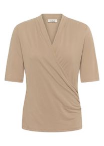 Langarmbluse Soaked in Luxury "Bluse langarm SLColumbine", Damen, Gr. XS, silber (silber mink), Obermaterial: 70% Modal CMD. 30% Polyester PES., Blusen Langarmbluse