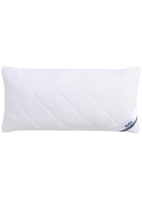 Microfaserkissen Beco "Medibett, Kopfkissen", wei&szlig;, B:40cm L:80cm, Bezug: 100% Polyester. F&uuml;llung: 100% Polyester, Kopfkissen, Microfaserkissen, Kissen 40x80 cm, 80x80cm, Allergiker geeignet (Hausstauballergiker)