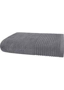 Duschtuch Dyckhoff "Duschtuch BRILLANT, Baumwolle, 70x140 cm, 550 g/m&sup2;", bunt (grau), B:70cm L:140cm, Frottier, Baumwolle, Handt&uuml;cher, Duschtuch, Baumwolle
