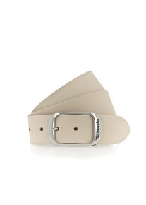 Lederg&uuml;rtel Tamaris "Carmen Silver", Damen, Gr. 105, beige, Rindsleder, unifarben, G&uuml;rtel Lederg&uuml;rtel, Doppelschlie&szlig;e in gl&auml;nzendem Silber