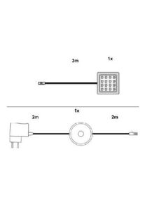 TRENDTEAM Spot LED pour meuble SYNNAX 1100-741-00