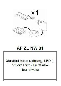 IMV Eclairage LED pour tablette en verre AF ZL NW 01