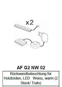 IMV Eclairage de fond 2 pi&egrave;ces RAVENNA AF G2 NW 02
