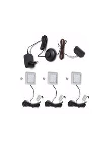 Lot de 3 spots LED AWASSA