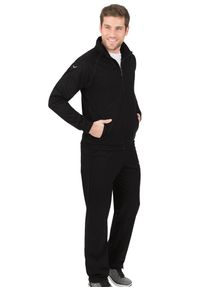Jogginganzug TRIGEMA "TRIGEMA Freizeitanzug-Set", Herren, Gr. L, schwarz, Single Jersey, 100% Baumwolle, Sportanz&uuml;ge Jogginganzug