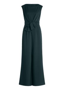 Jumpsuit Vera Mont "Jumpsuit mit weitem Bein", Damen, Gr. 48, EURO, gr&uuml;n (mystic gr&uuml;n), Obermaterial: 95% Polyester PES. 5% Elasthan EL., Overalls Jumpsuit
