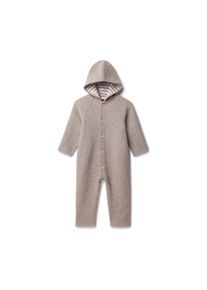 Tchibo - Baby-Walkoverall mit Merinowolle - Baby - Gr. 74/80 - wei&szlig;