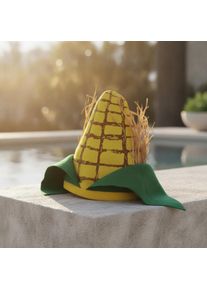 Corn Cob Hat Funny Corn Hat Headwear Unique Lightweight for Partygoers, Costume Parties, Halloween