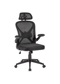 M&Ouml;BELIX M&ouml;belix , Schwarz , Kunststoff, Textil , 63x116x65 cm , Sitzfl&auml;che 360&deg; drehbar ,