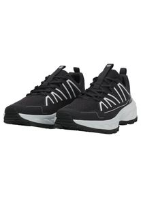 Wanderschuh Jack Wolfskin "WILD HIKE LOW M", Herren, Gr. 43, schwarz-wei&szlig; (schwarz, phantom), Synthetik, Schuhe Wanderschuh, Outdoorschuh, Trekkingschuh