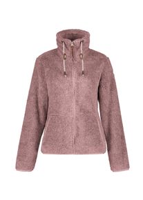 Fleecejacke Icepeak "Icepeak COLONY", Damen, Gr. XS, amethyst, Obermaterial: 100% Polyester, normal, Jacken Fleecejacke, schnell trocknendes Material aus Polyester, mit Rei&szlig;verschluss