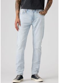 Levi's Tapered-fit-Jeans LEVI'S "512 Slim Taper Fit", Herren, Gr. 36, L&auml;nge 34, blau (clear minded adv), Denim/Jeans, Obermaterial: 70% Baumwolle, 28% Lyocell, 2% Elasthan, schmal lang, Jeans Tapered-fit-Jeans, mit Markenlabel