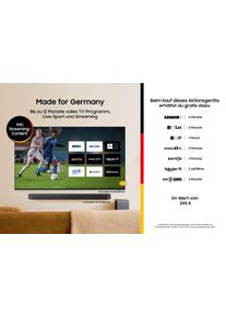 Samsung LCD-LED Fernseher "GMR55R85HAU", Energieeffizienz: F, titan schwarz, 55 &Prime;, Fernseher, Micro RGB, LCD-LED Fernseher
