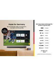 Samsung OLED-Fernseher "GQ65S95HFT", Energieeffizienz: F, graphitschwarz, 65 &Prime;, Fernseher, OLED-Fernseher